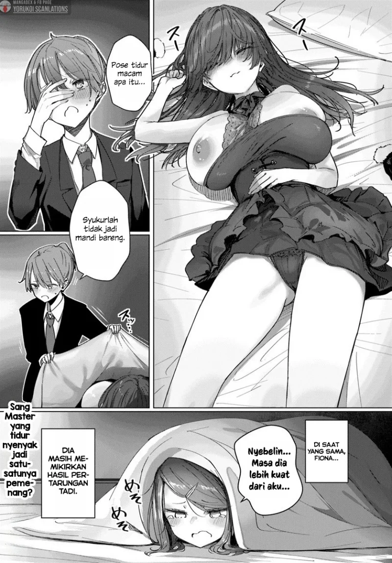 Doukyo Shiteiru Kensei no Onna Shishou ga Kawaisugite Mainichi Shiawase Desu Chapter 9.2 Gambar 17