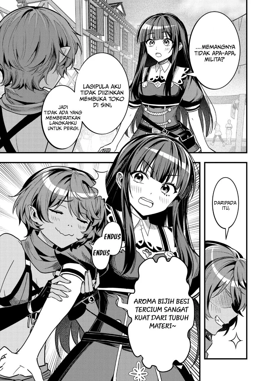 Doumo, Butsuyoku no Seijo desu: Musou Skill "Clear Houshuu" de Seidai ni Kanchigai Saremashita Chapter 10 halaman 11