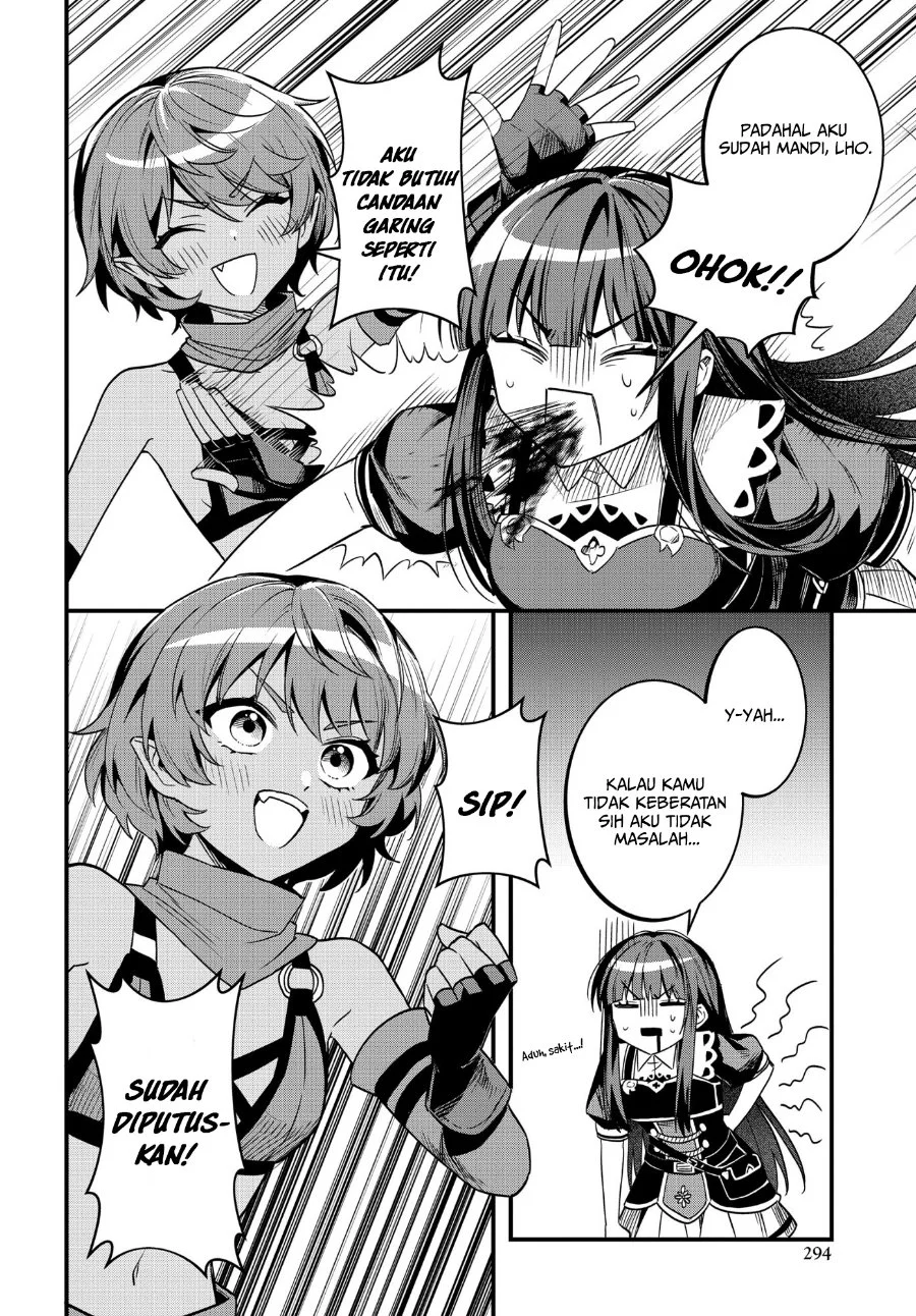 Doumo, Butsuyoku no Seijo desu: Musou Skill "Clear Houshuu" de Seidai ni Kanchigai Saremashita Chapter 10 halaman 12