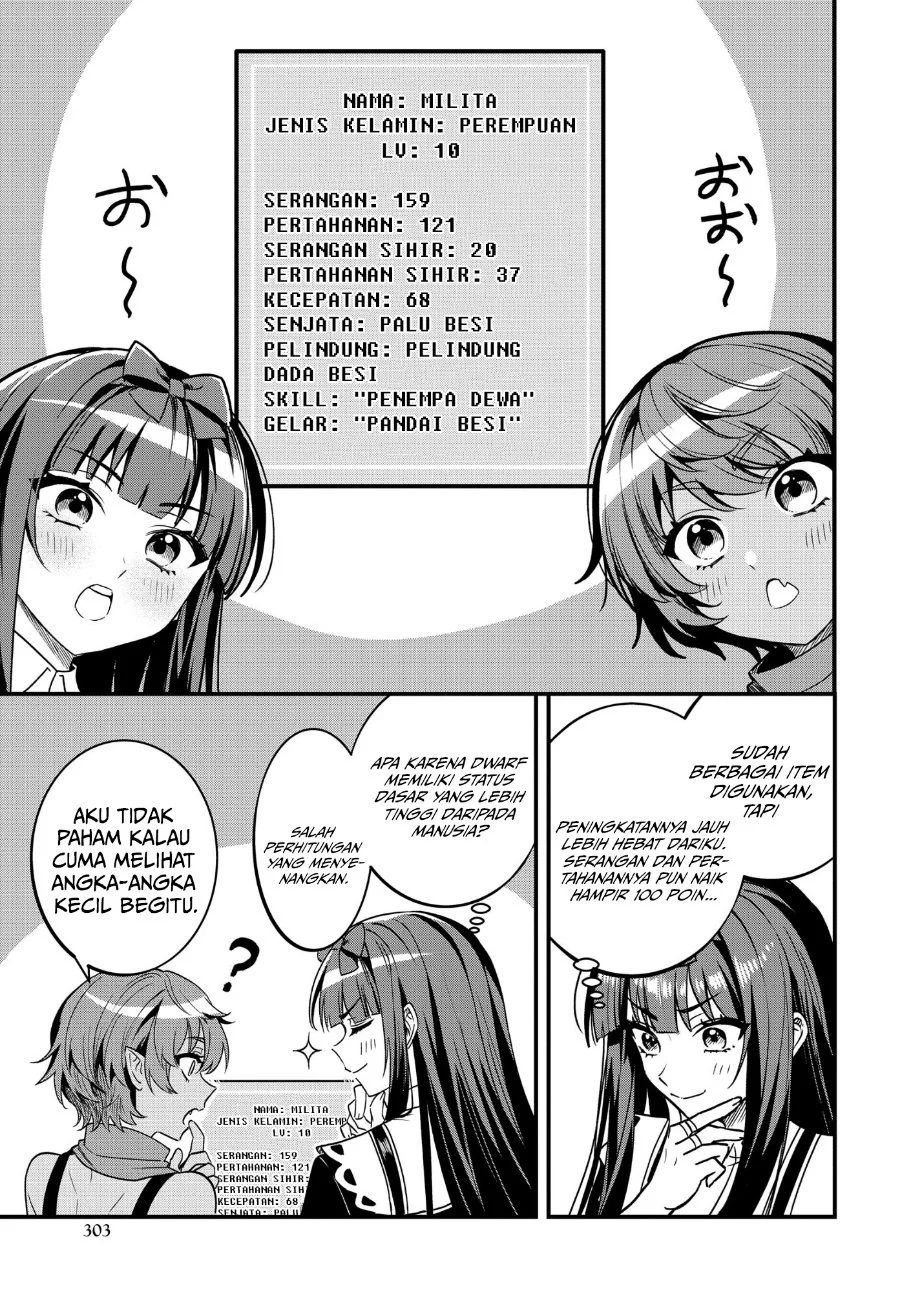 Doumo, Butsuyoku no Seijo desu: Musou Skill "Clear Houshuu" de Seidai ni Kanchigai Saremashita Chapter 10 Gambar 20