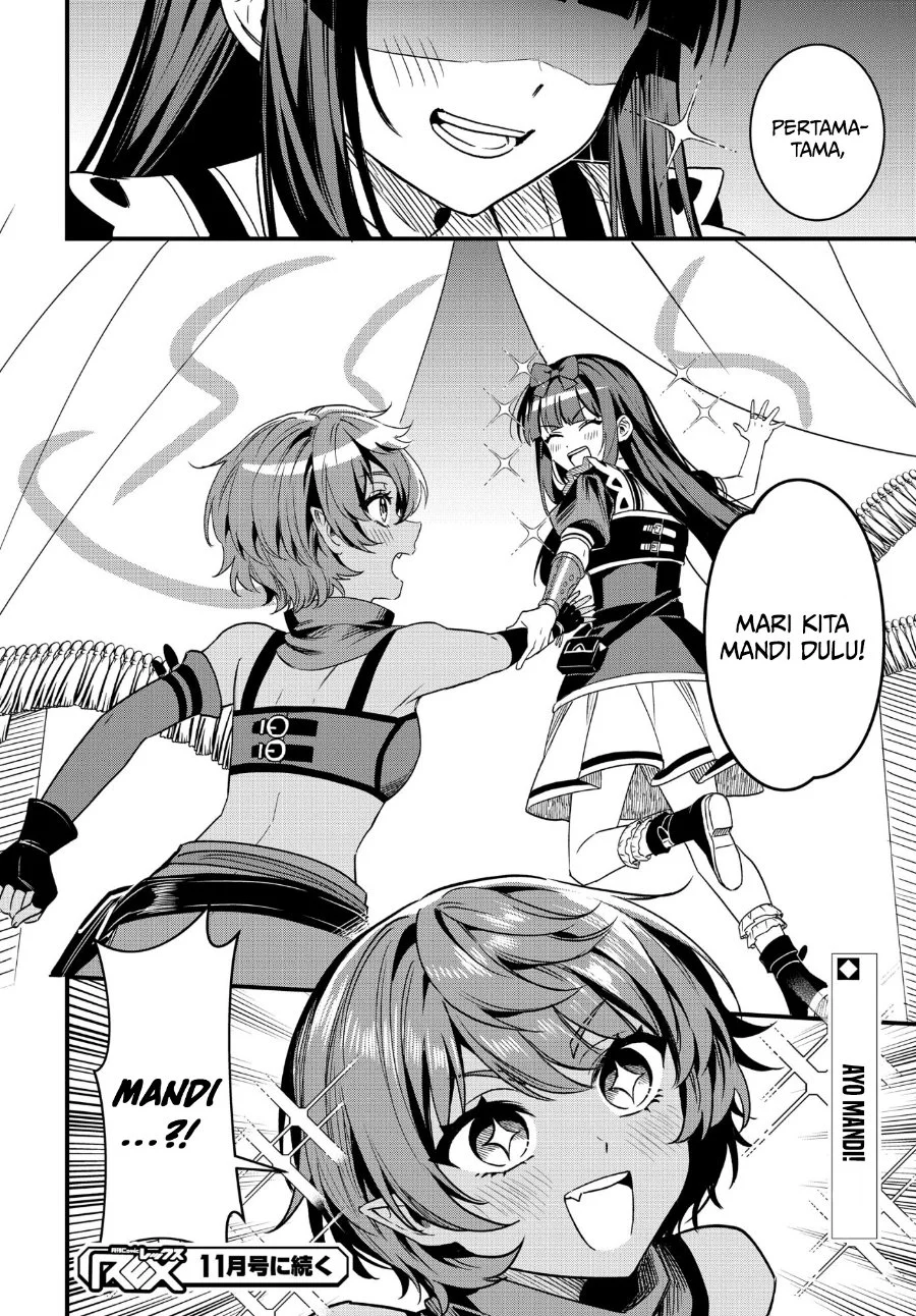 Doumo, Butsuyoku no Seijo desu: Musou Skill "Clear Houshuu" de Seidai ni Kanchigai Saremashita Chapter 10 Gambar 23