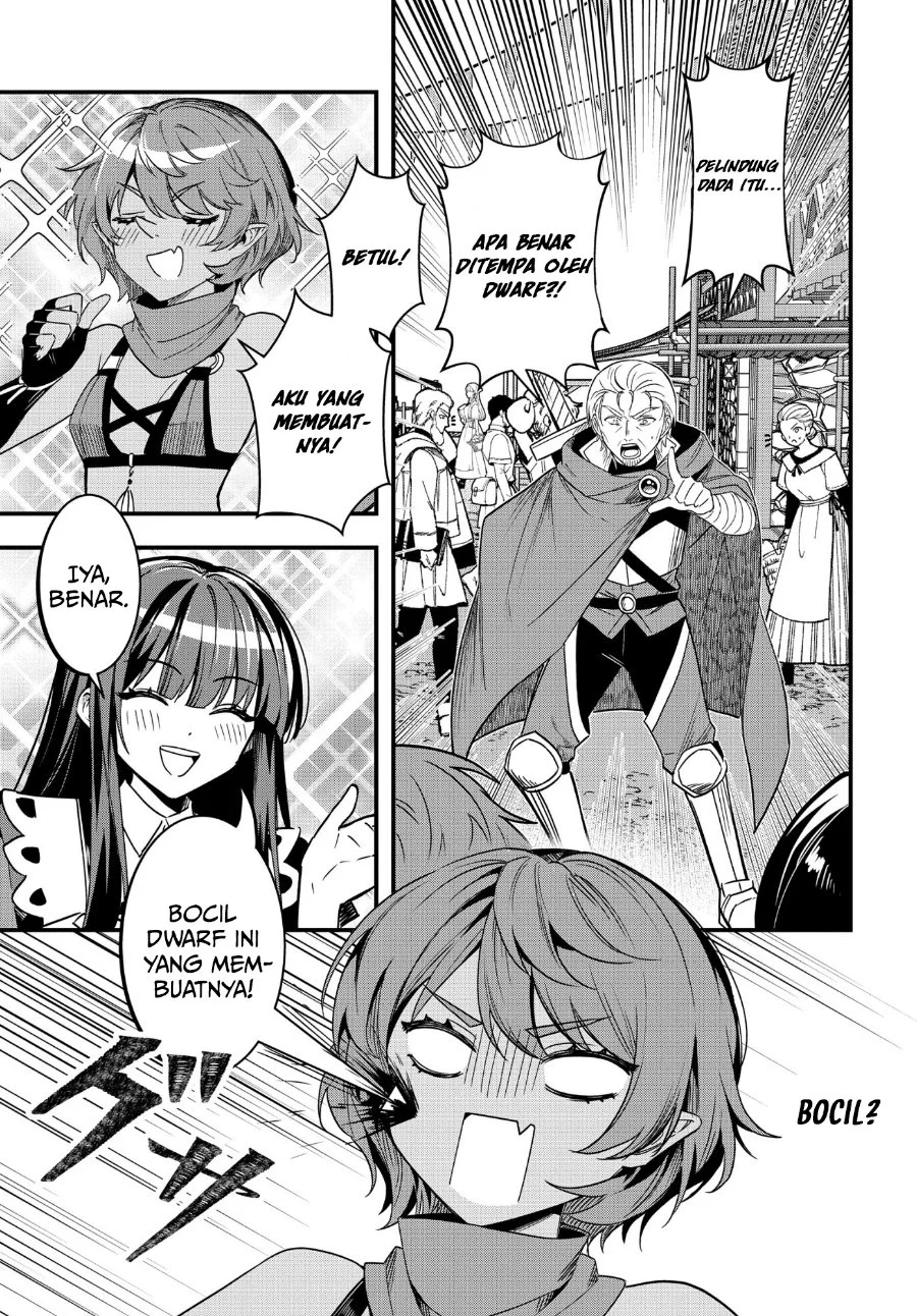 Doumo, Butsuyoku no Seijo desu: Musou Skill "Clear Houshuu" de Seidai ni Kanchigai Saremashita Chapter 10 halaman 5