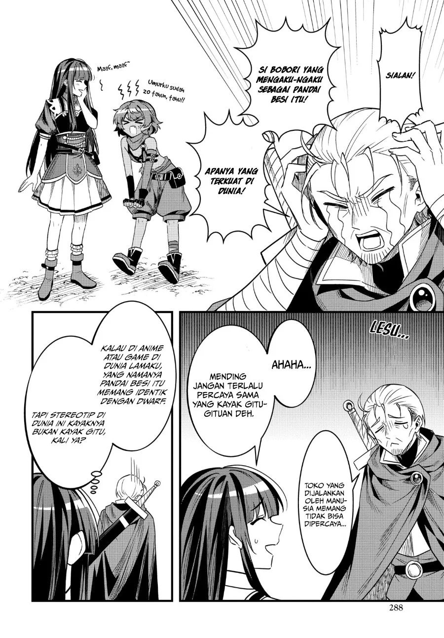 Doumo, Butsuyoku no Seijo desu: Musou Skill "Clear Houshuu" de Seidai ni Kanchigai Saremashita Chapter 10 halaman 6