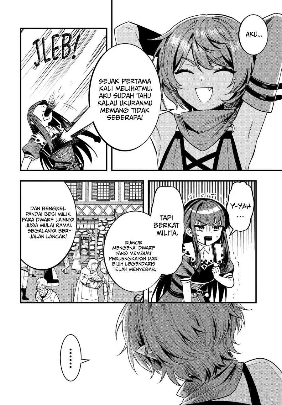Doumo, Butsuyoku no Seijo desu: Musou Skill "Clear Houshuu" de Seidai ni Kanchigai Saremashita Chapter 10 halaman 8