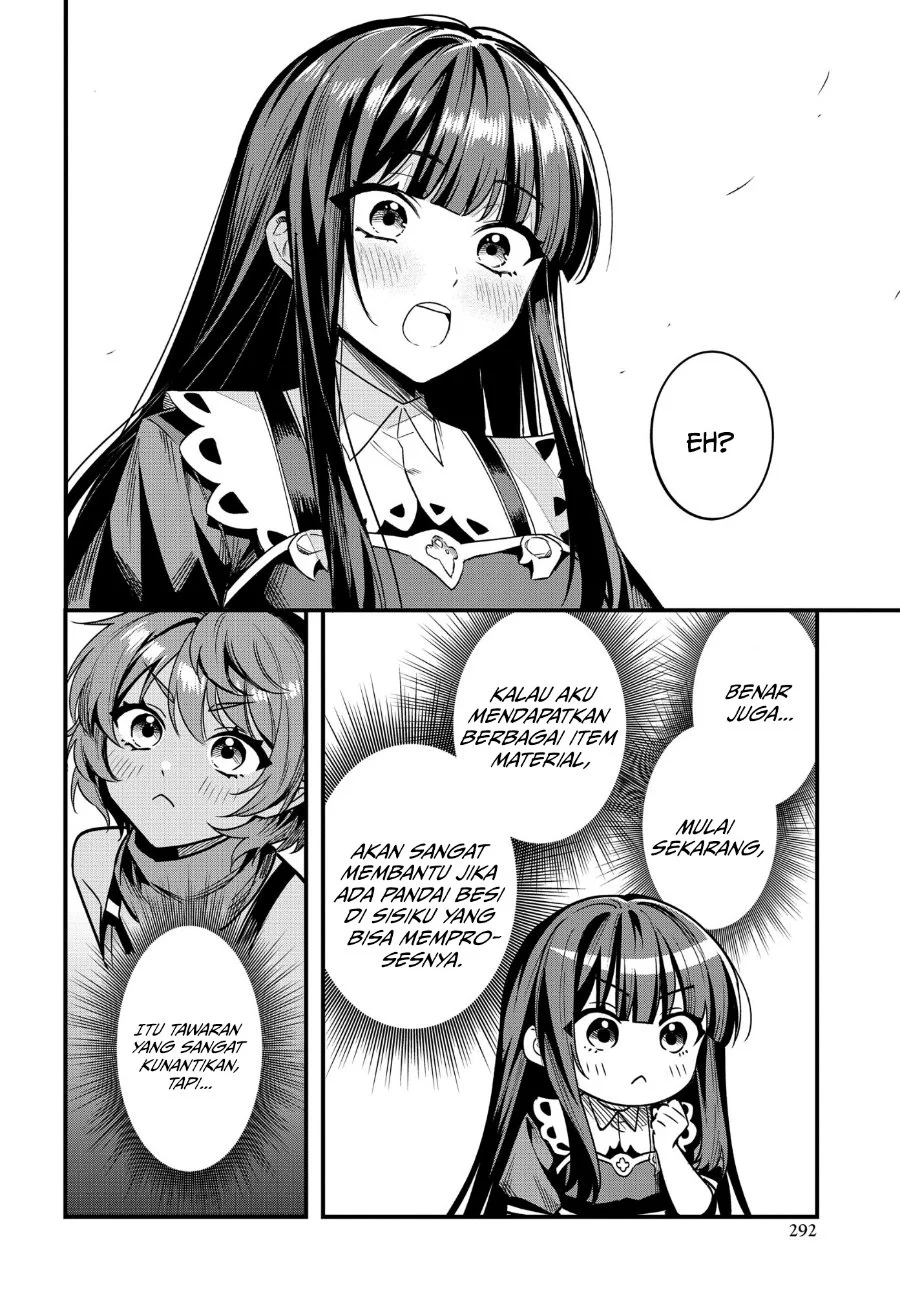 Doumo, Butsuyoku no Seijo desu: Musou Skill "Clear Houshuu" de Seidai ni Kanchigai Saremashita Chapter 10 halaman 10