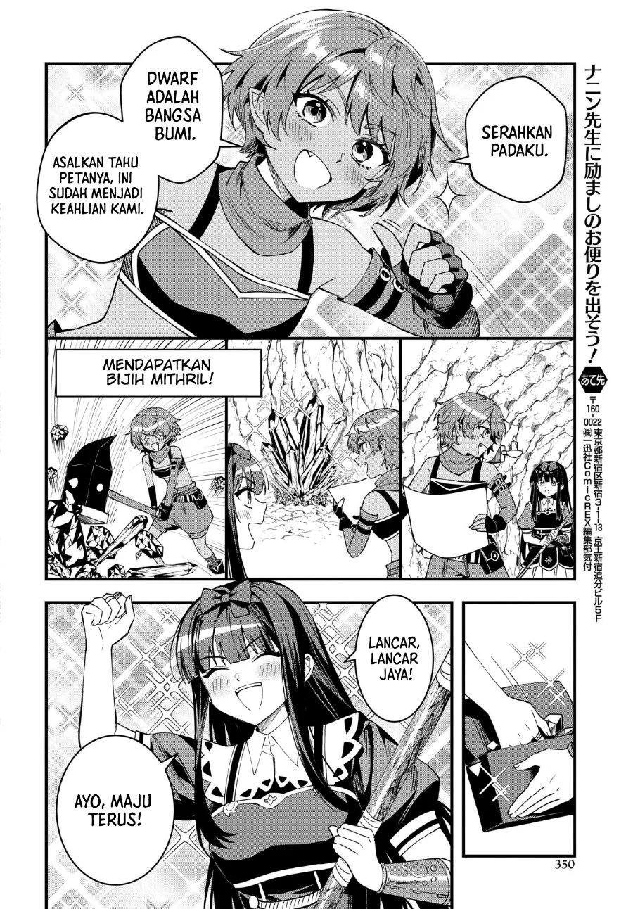 Doumo, Butsuyoku no Seijo desu: Musou Skill "Clear Houshuu" de Seidai ni Kanchigai Saremashita Chapter 11 Gambar 23