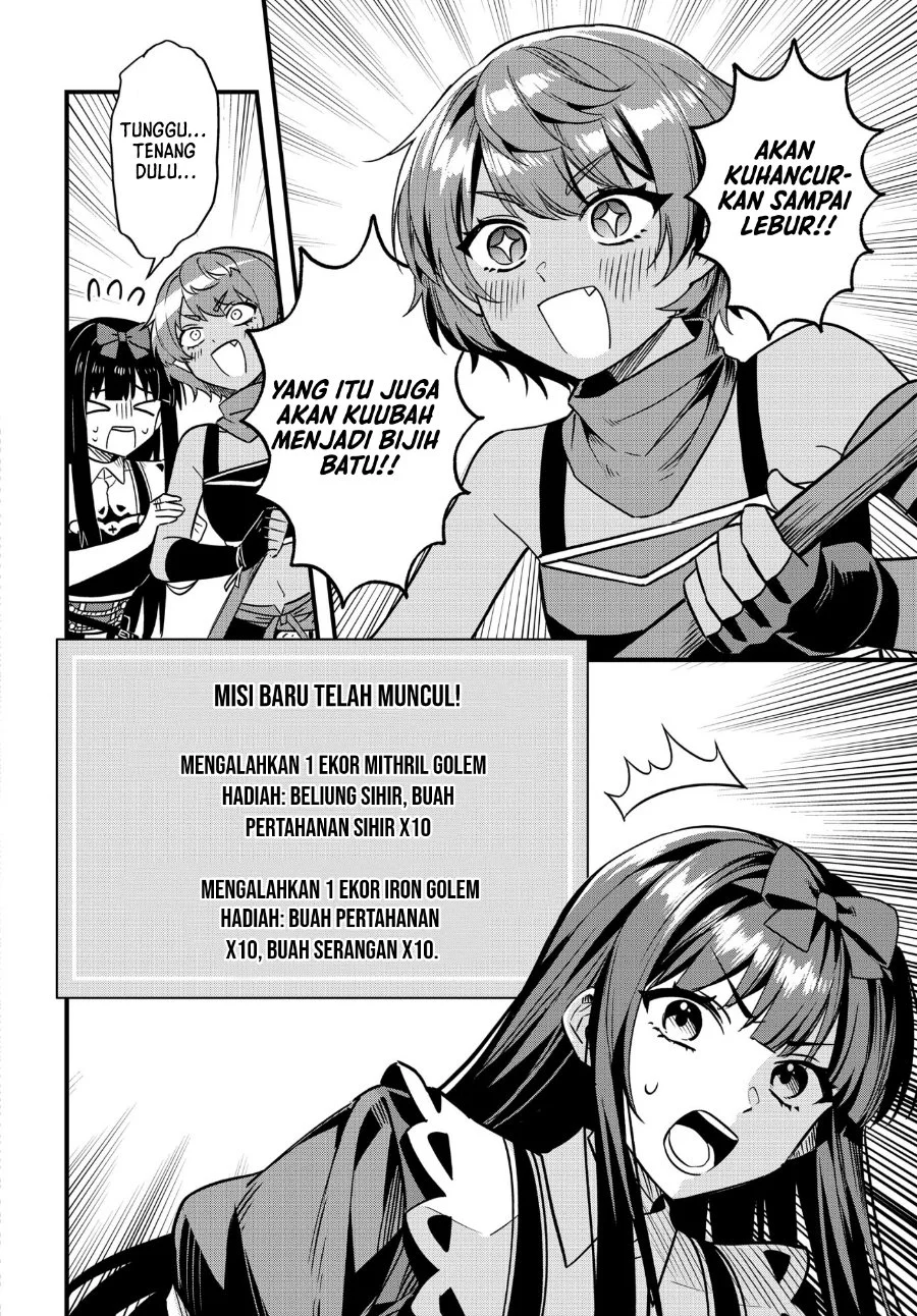 Doumo, Butsuyoku no Seijo desu: Musou Skill "Clear Houshuu" de Seidai ni Kanchigai Saremashita Chapter 11 Gambar 25