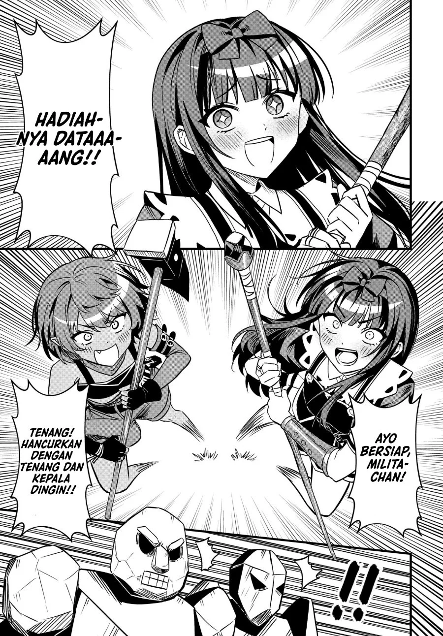 Doumo, Butsuyoku no Seijo desu: Musou Skill "Clear Houshuu" de Seidai ni Kanchigai Saremashita Chapter 11 Gambar 26