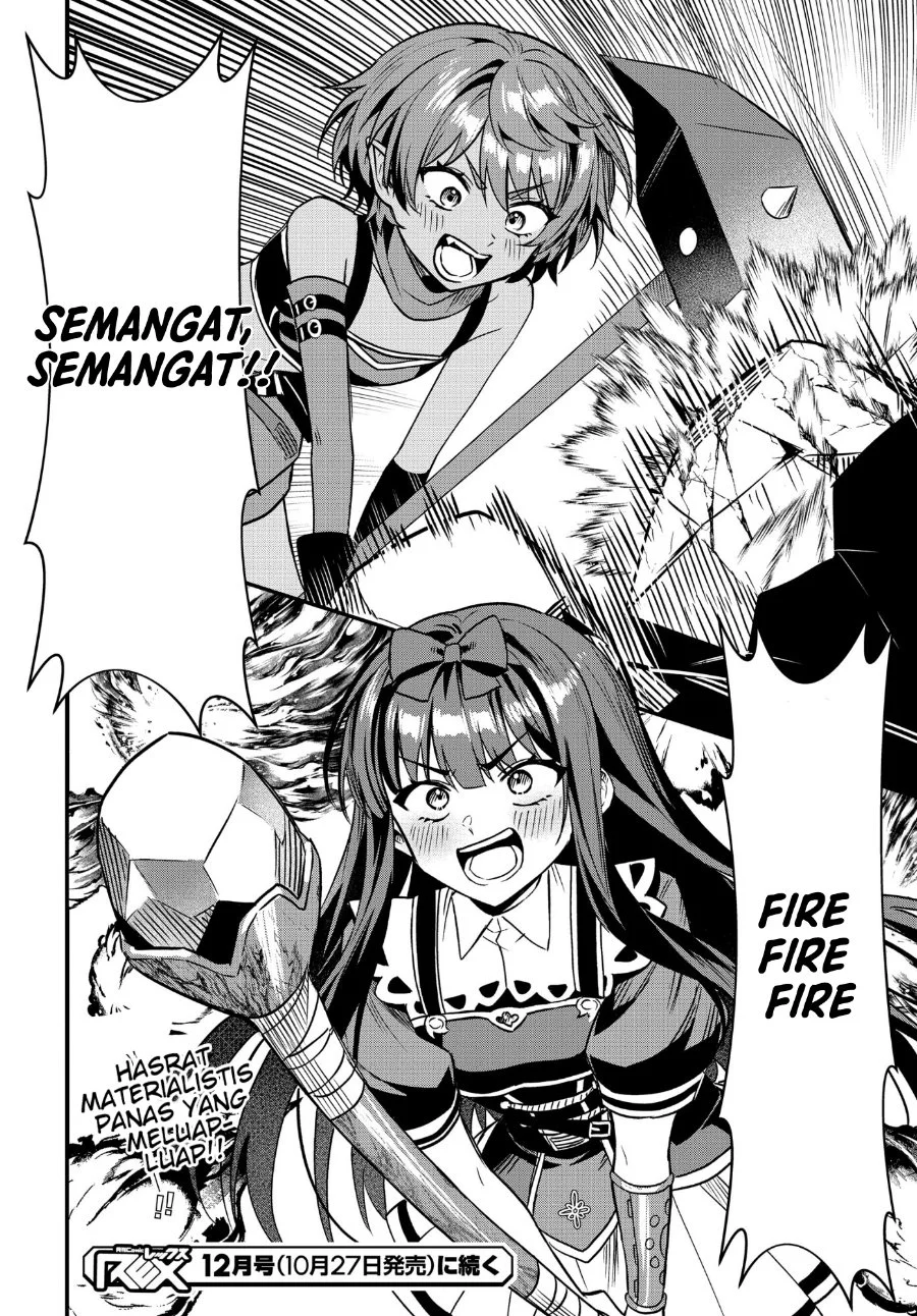 Doumo, Butsuyoku no Seijo desu: Musou Skill "Clear Houshuu" de Seidai ni Kanchigai Saremashita Chapter 11 Gambar 27