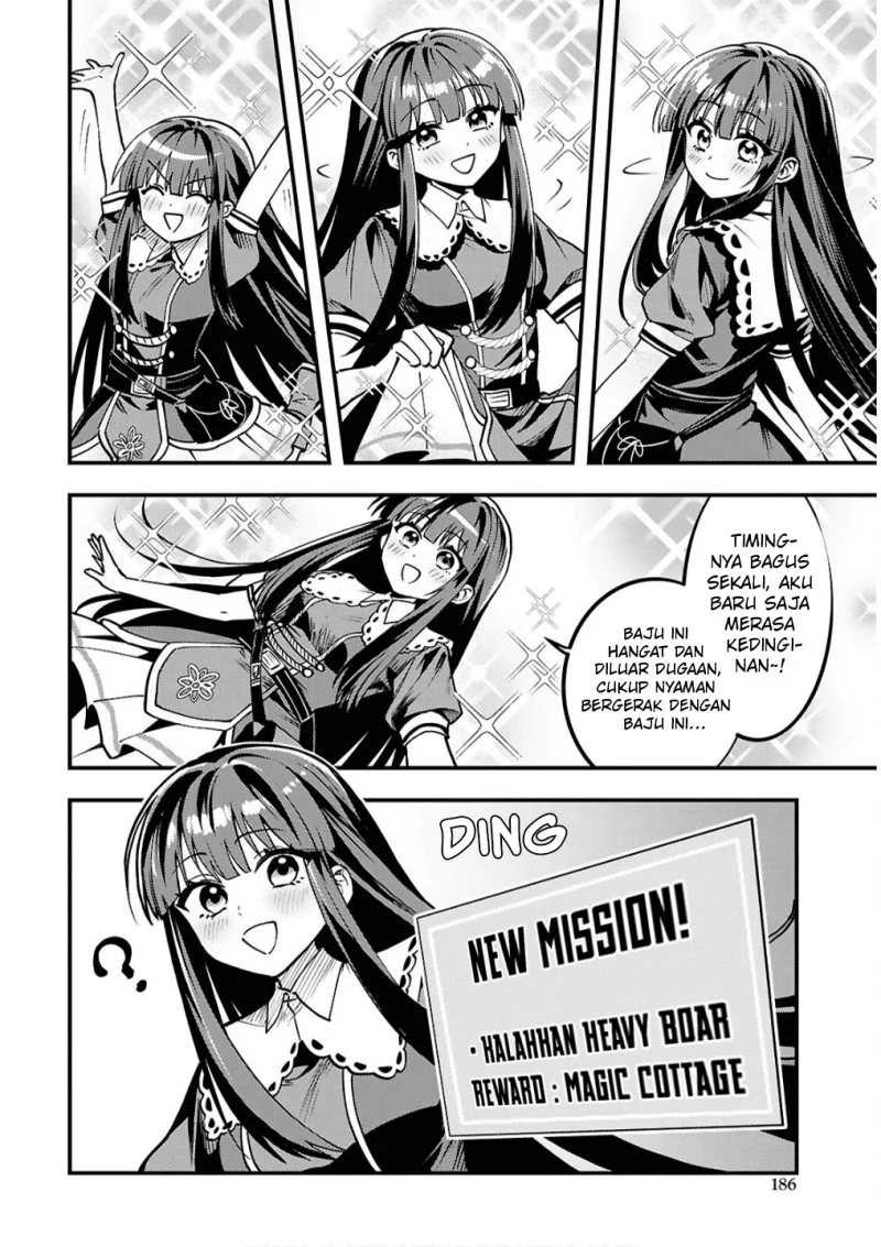 Doumo, Butsuyoku no Seijo desu: Musou Skill "Clear Houshuu" de Seidai ni Kanchigai Saremashita Chapter 2 Gambar 25
