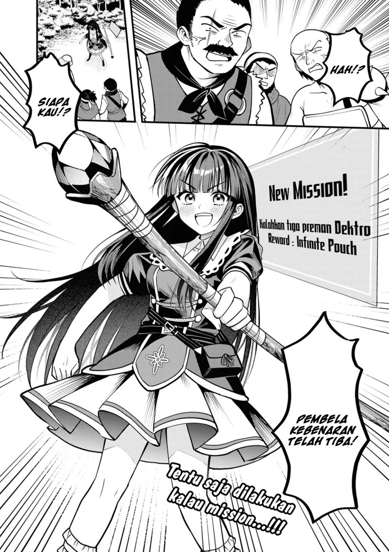Doumo, Butsuyoku no Seijo desu: Musou Skill "Clear Houshuu" de Seidai ni Kanchigai Saremashita Chapter 4 Gambar 25