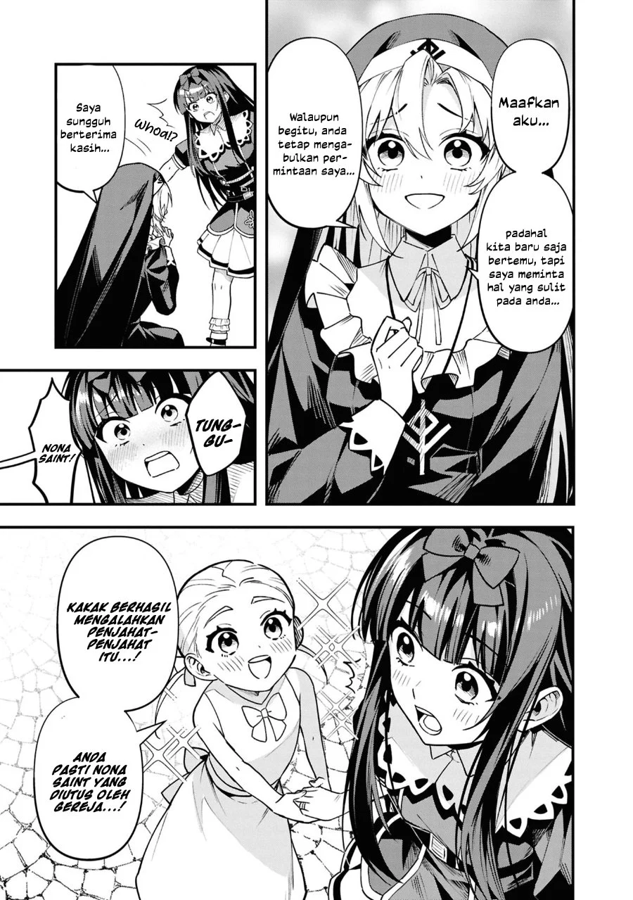 Doumo, Butsuyoku no Seijo desu: Musou Skill "Clear Houshuu" de Seidai ni Kanchigai Saremashita Chapter 6 Gambar 27
