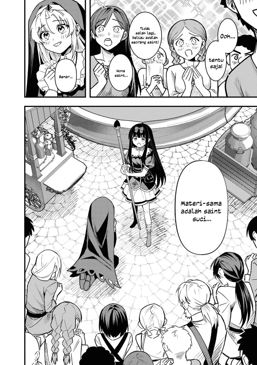 Doumo, Butsuyoku no Seijo desu: Musou Skill "Clear Houshuu" de Seidai ni Kanchigai Saremashita Chapter 6 Gambar 28