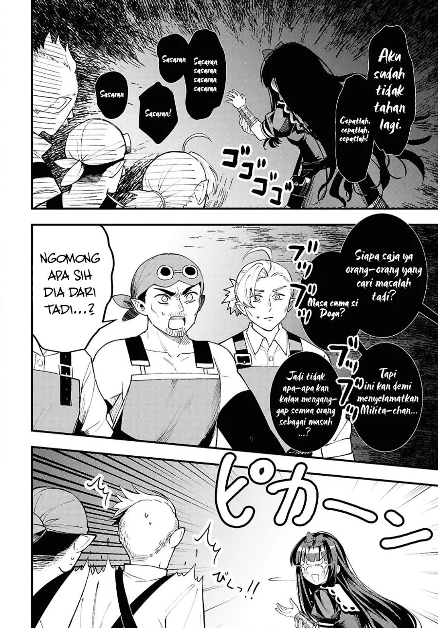 Doumo, Butsuyoku no Seijo desu: Musou Skill "Clear Houshuu" de Seidai ni Kanchigai Saremashita Chapter 8 halaman 14