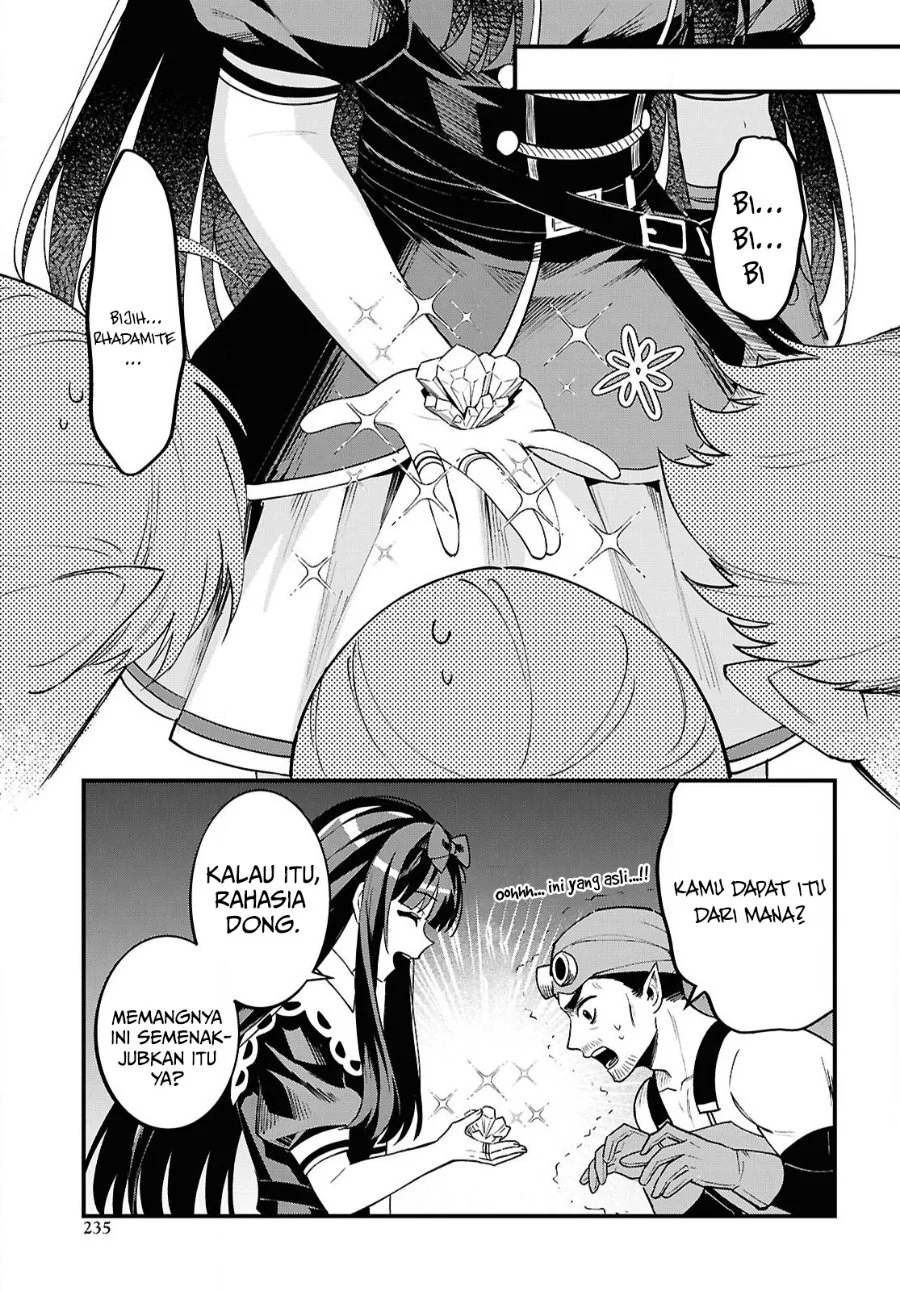 Doumo, Butsuyoku no Seijo desu: Musou Skill "Clear Houshuu" de Seidai ni Kanchigai Saremashita Chapter 8 halaman 17