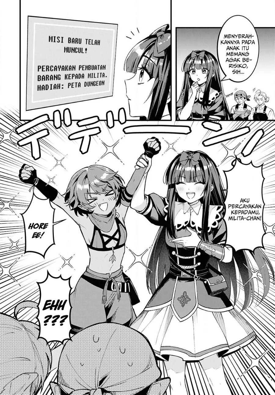 Doumo, Butsuyoku no Seijo desu: Musou Skill "Clear Houshuu" de Seidai ni Kanchigai Saremashita Chapter 8 Gambar 21