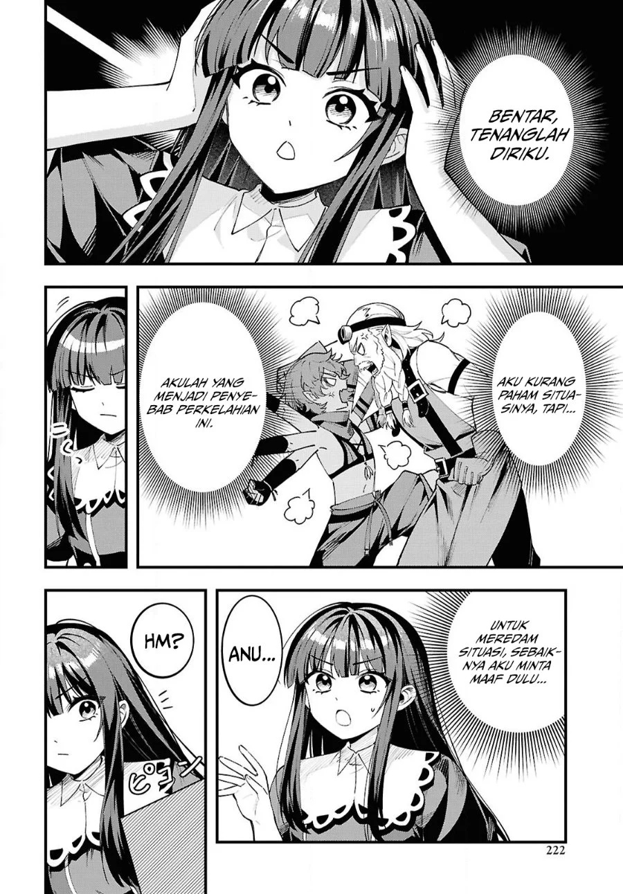 Doumo, Butsuyoku no Seijo desu: Musou Skill "Clear Houshuu" de Seidai ni Kanchigai Saremashita Chapter 8 halaman 4