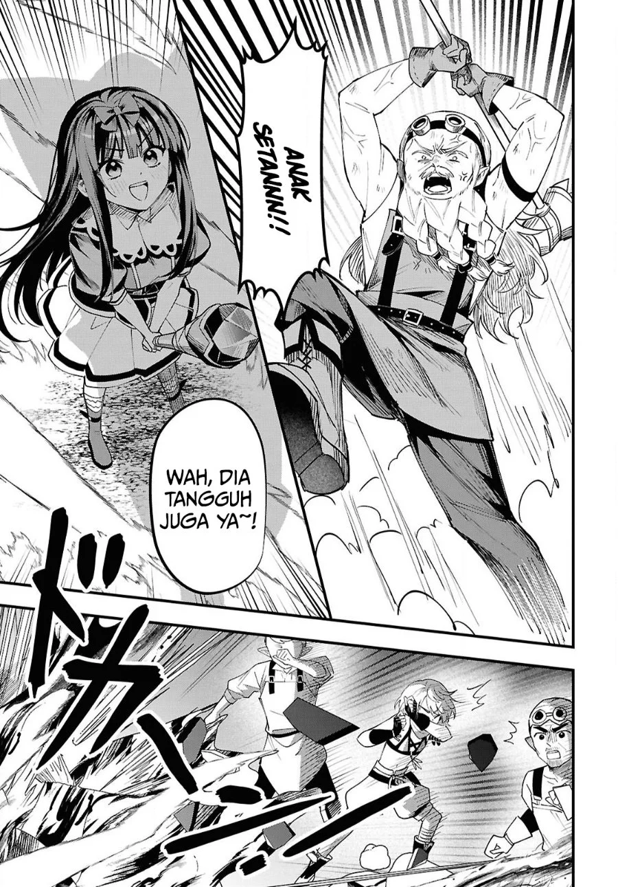 Doumo, Butsuyoku no Seijo desu: Musou Skill "Clear Houshuu" de Seidai ni Kanchigai Saremashita Chapter 8 halaman 9