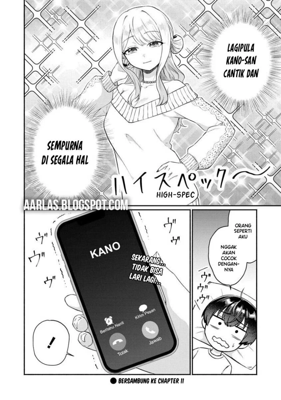 Douyara Ore wa Imadoki Gal na Toshiue Osananajimi kara Gekiomo Kanjou wo Mukerareteiru Rashii Chapter 10 Gambar 19