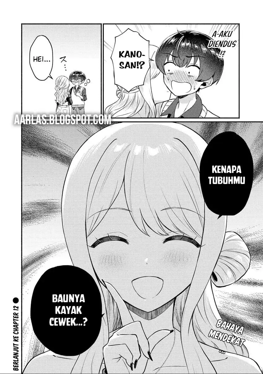 Douyara Ore wa Imadoki Gal na Toshiue Osananajimi kara Gekiomo Kanjou wo Mukerareteiru Rashii Chapter 11 Gambar 21