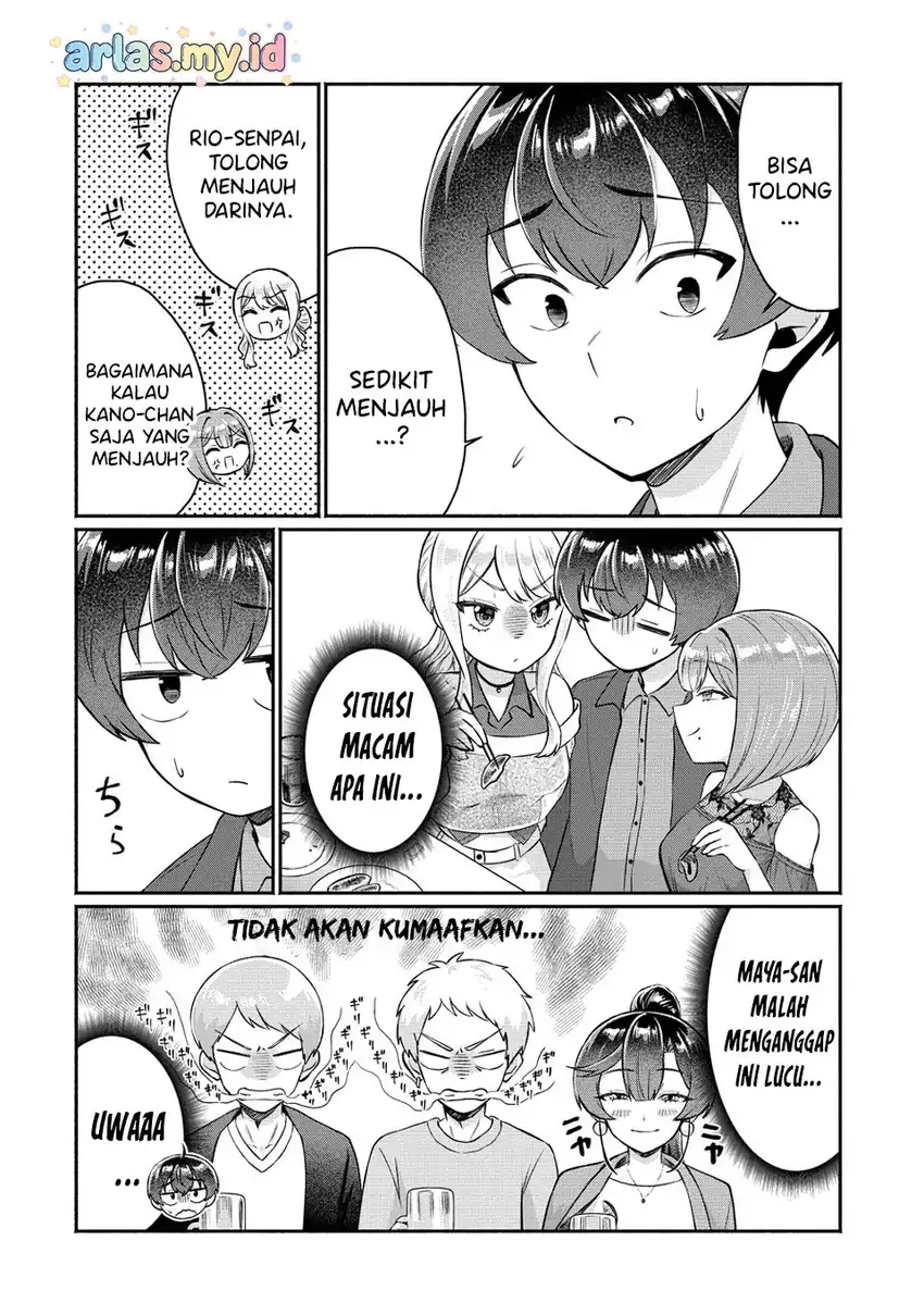 Douyara Ore wa Imadoki Gal na Toshiue Osananajimi kara Gekiomo Kanjou wo Mukerareteiru Rashii Chapter 14 Gambar 7