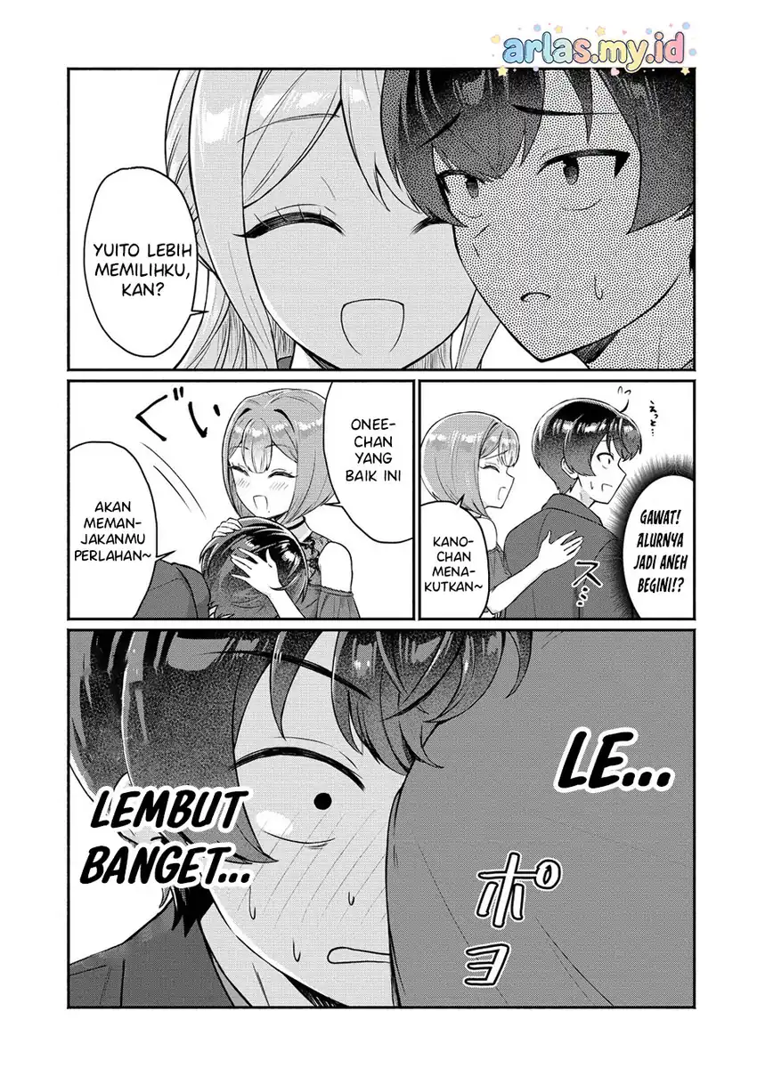 Douyara Ore wa Imadoki Gal na Toshiue Osananajimi kara Gekiomo Kanjou wo Mukerareteiru Rashii Chapter 14 Gambar 8