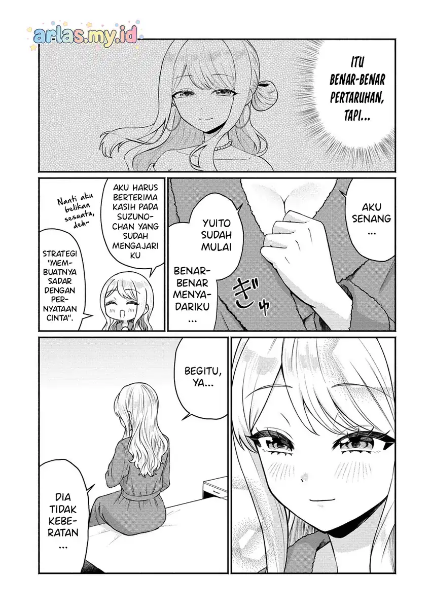 Douyara Ore wa Imadoki Gal na Toshiue Osananajimi kara Gekiomo Kanjou wo Mukerareteiru Rashii Chapter 15 Gambar 12