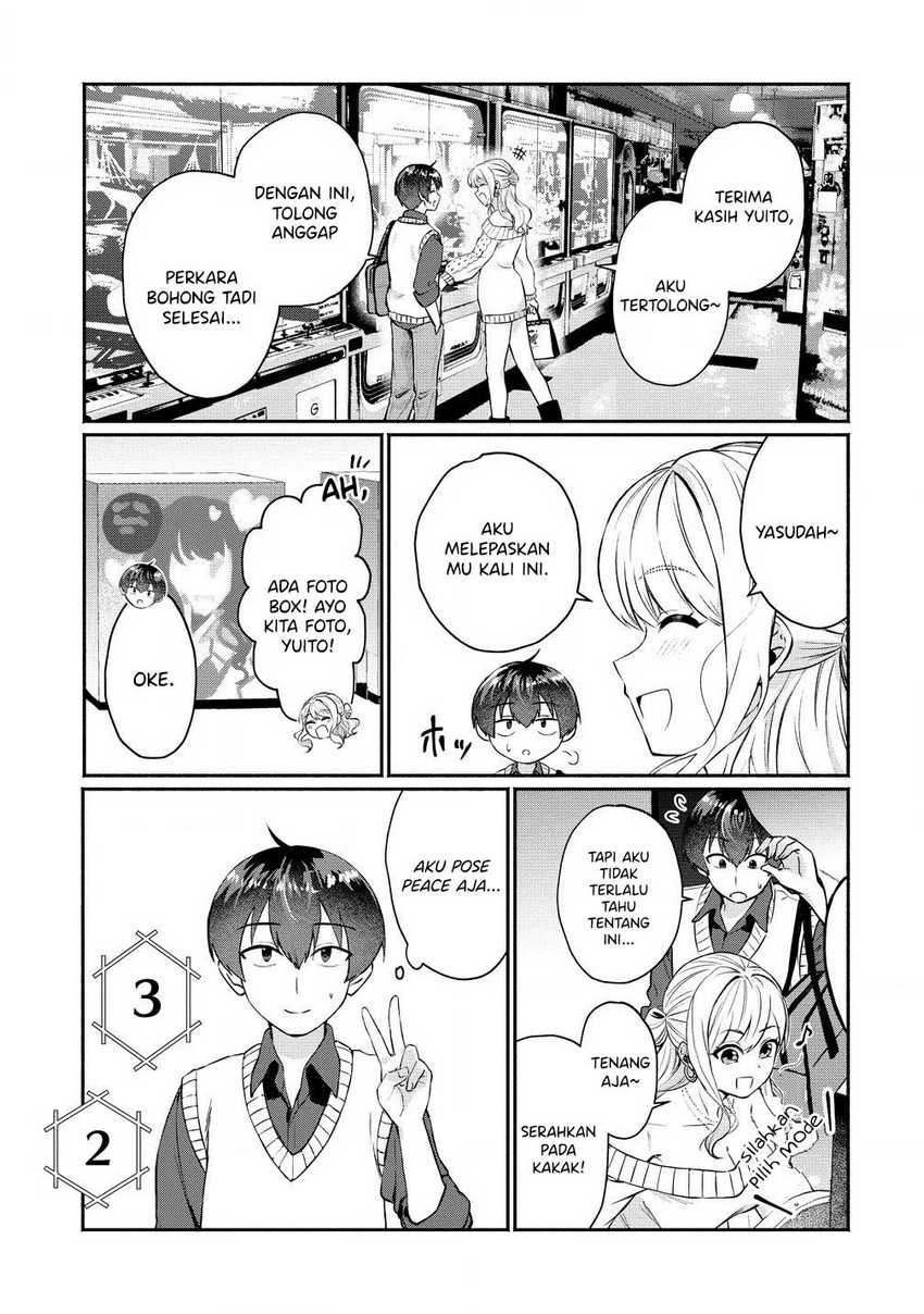 Douyara Ore wa Imadoki Gal na Toshiue Osananajimi kara Gekiomo Kanjou wo Mukerareteiru Rashii Chapter 2.1 Gambar 12