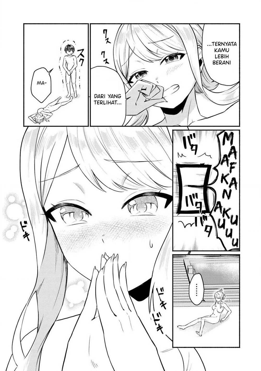 Douyara Ore wa Imadoki Gal na Toshiue Osananajimi kara Gekiomo Kanjou wo Mukerareteiru Rashii Chapter 4 Gambar 12