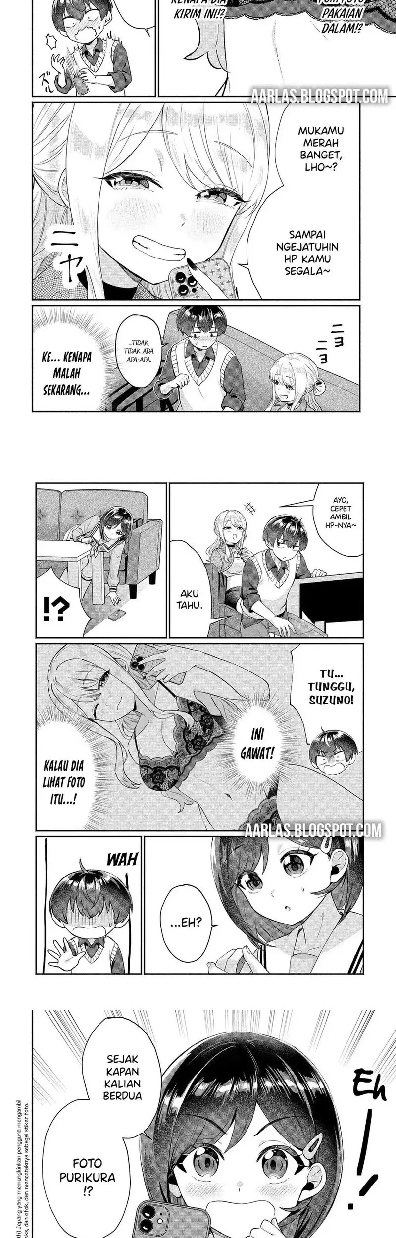 Manga Douyara Ore wa Imadoki Gal na Toshiue Osananajimi kara Gekiomo Kanjou wo Mukerareteiru Rashii Chapter 8 gambar nomor 2
