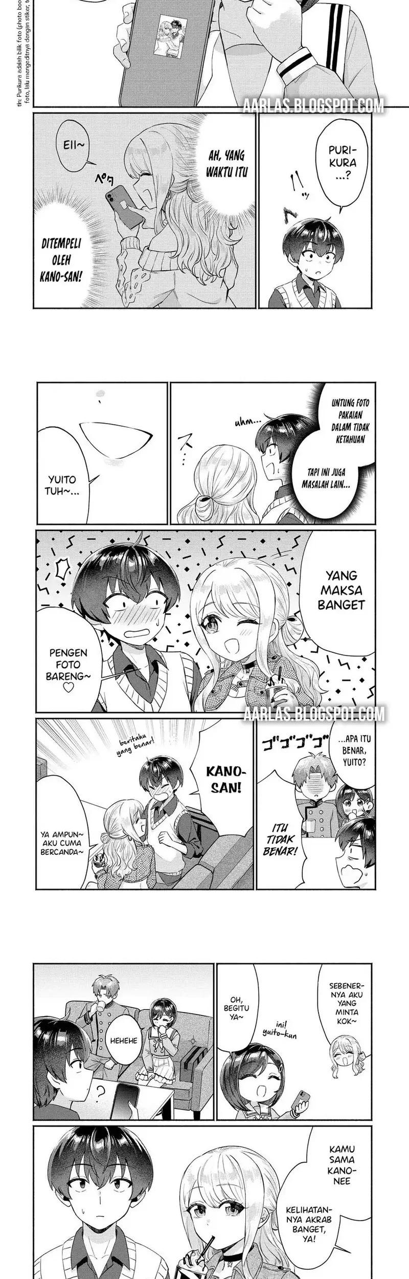 Douyara Ore wa Imadoki Gal na Toshiue Osananajimi kara Gekiomo Kanjou wo Mukerareteiru Rashii Chapter 8 Gambar 3