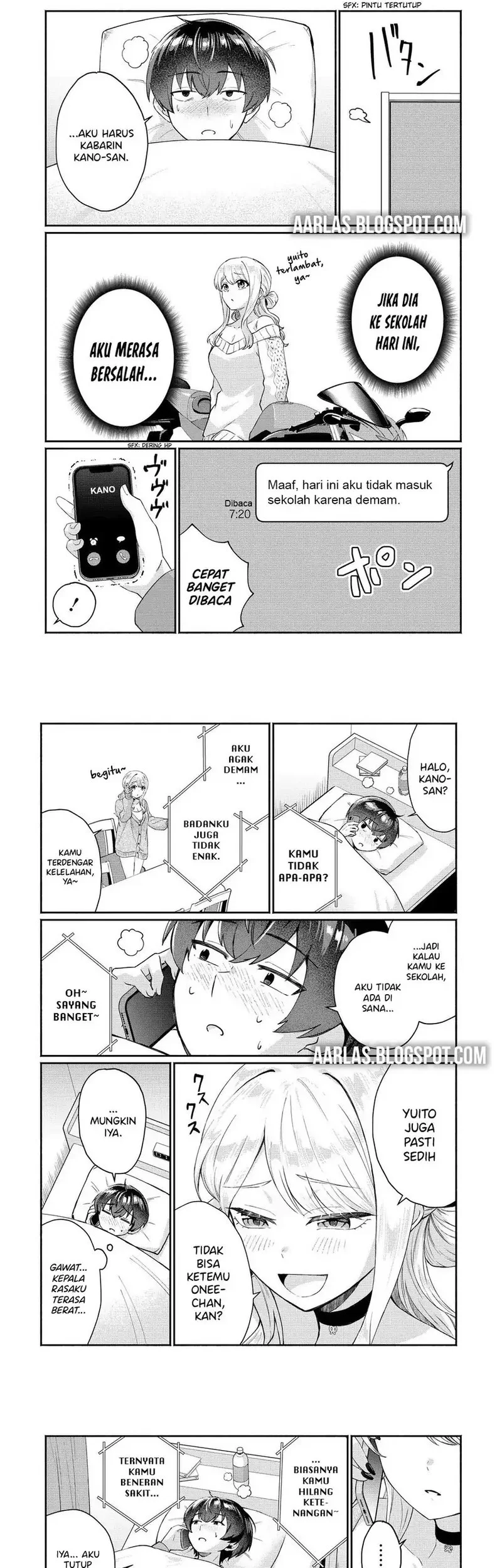 Douyara Ore wa Imadoki Gal na Toshiue Osananajimi kara Gekiomo Kanjou wo Mukerareteiru Rashii Chapter 8 Gambar 9