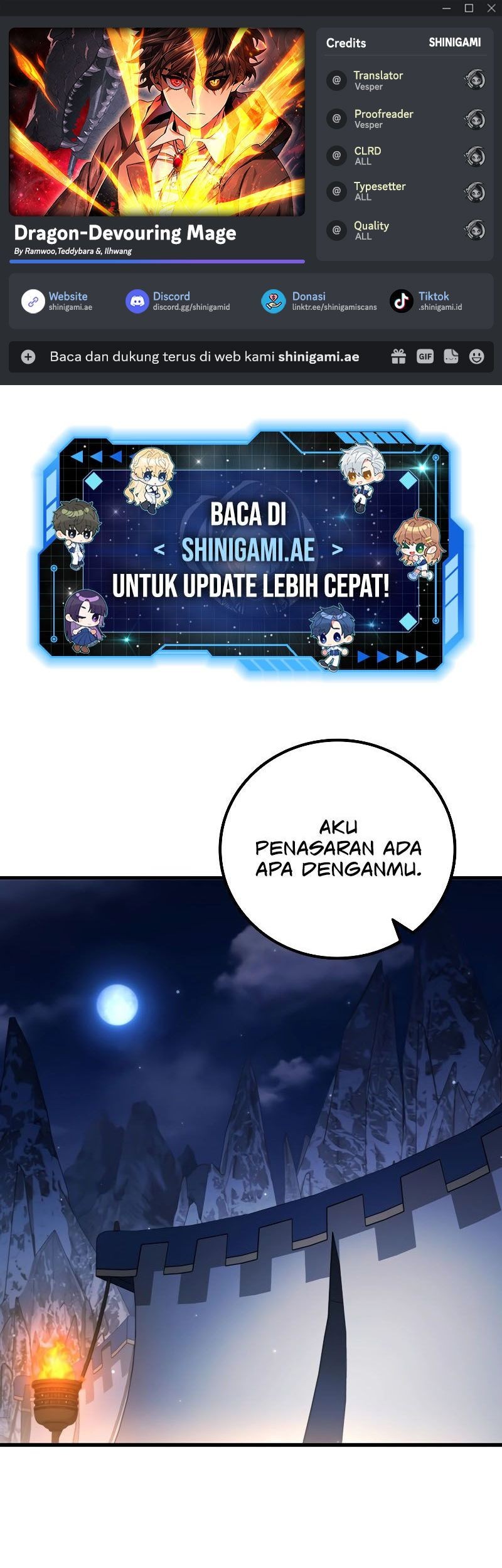 Komik Dragon-Devouring Mage Chapter 44 gambar nomor 1