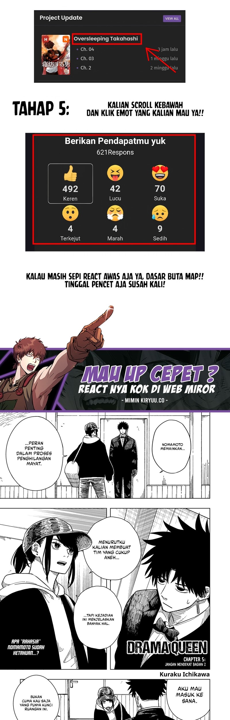 Baca Manga Drama Queen Chapter 5 Gambar 2