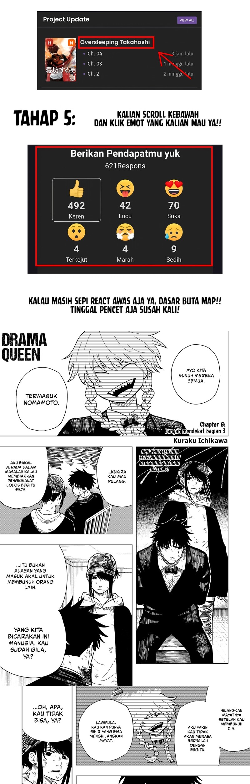 Baca Manga Drama Queen Chapter 6 Gambar 2