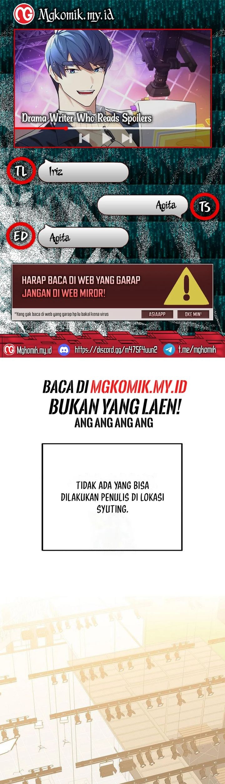Baca Komik Drama Writer Who Reads Spoilers Chapter 35 Gambar 1