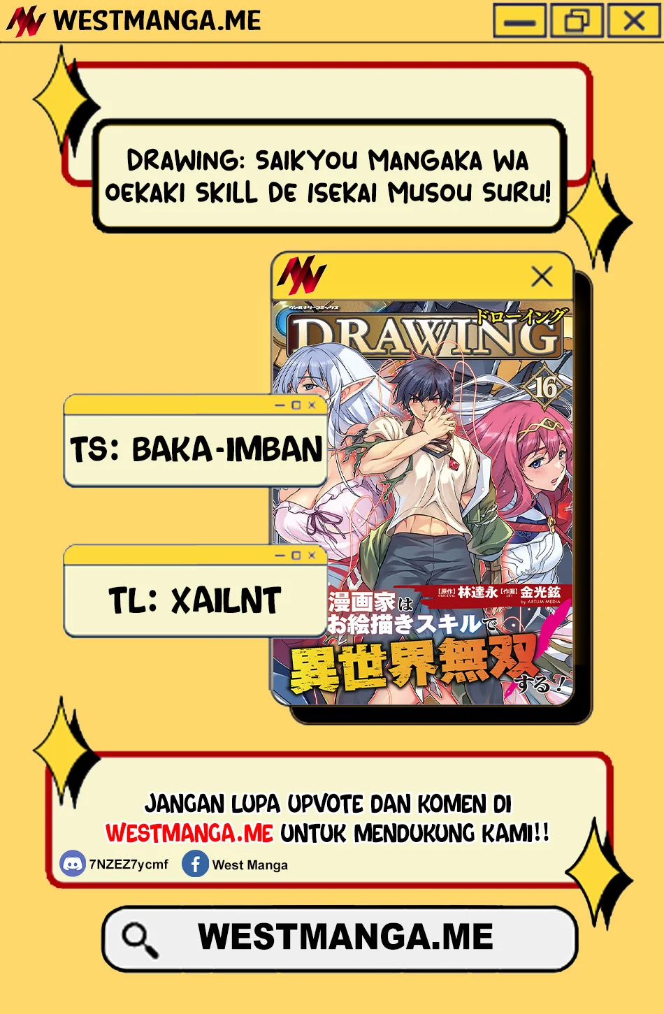 Drawing: Saikyou Mangaka wa Oekaki Skill de Isekai Musou Suru! Chapter 177 Gambar 3