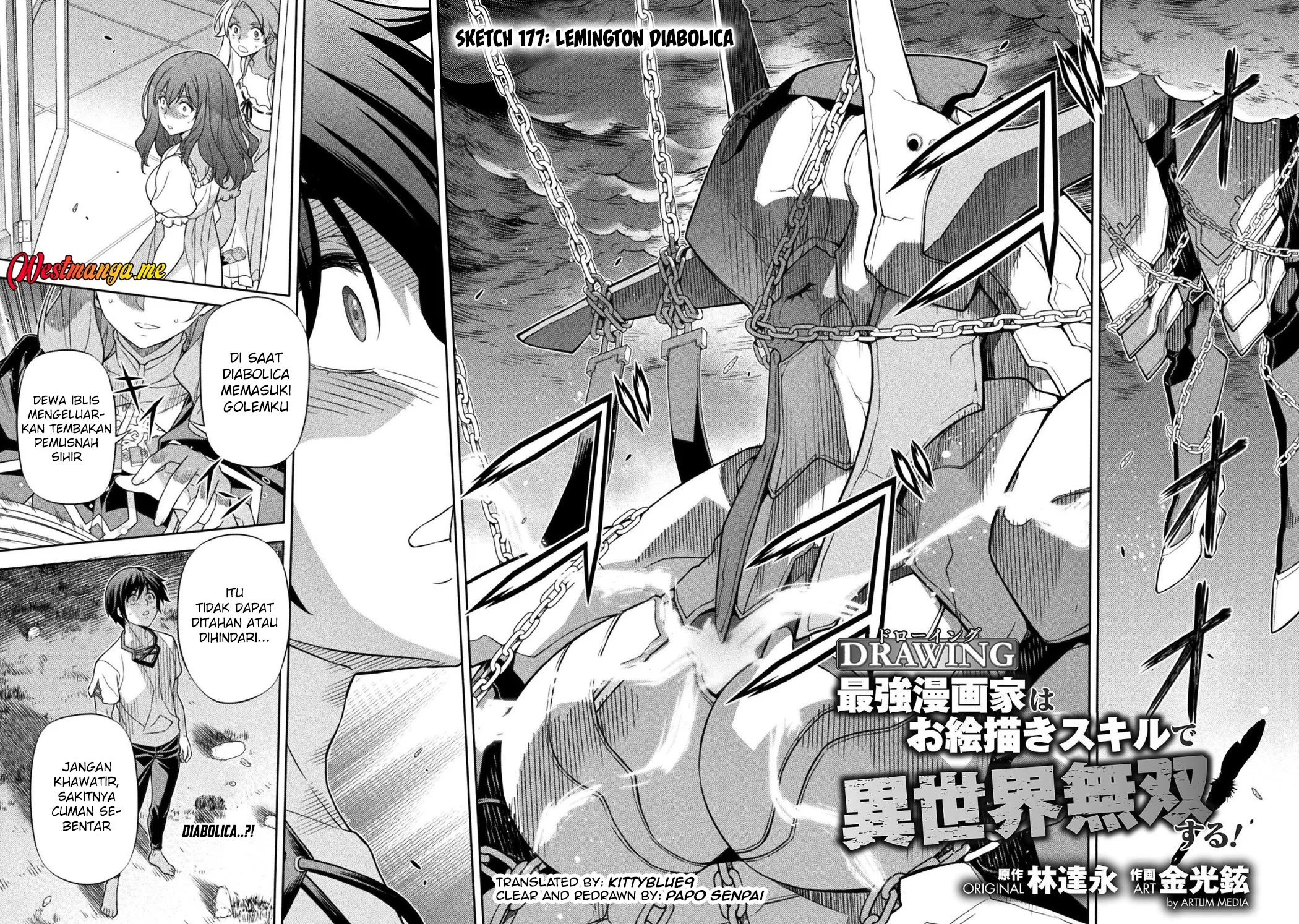 Drawing: Saikyou Mangaka wa Oekaki Skill de Isekai Musou Suru! Chapter 177 Gambar 4