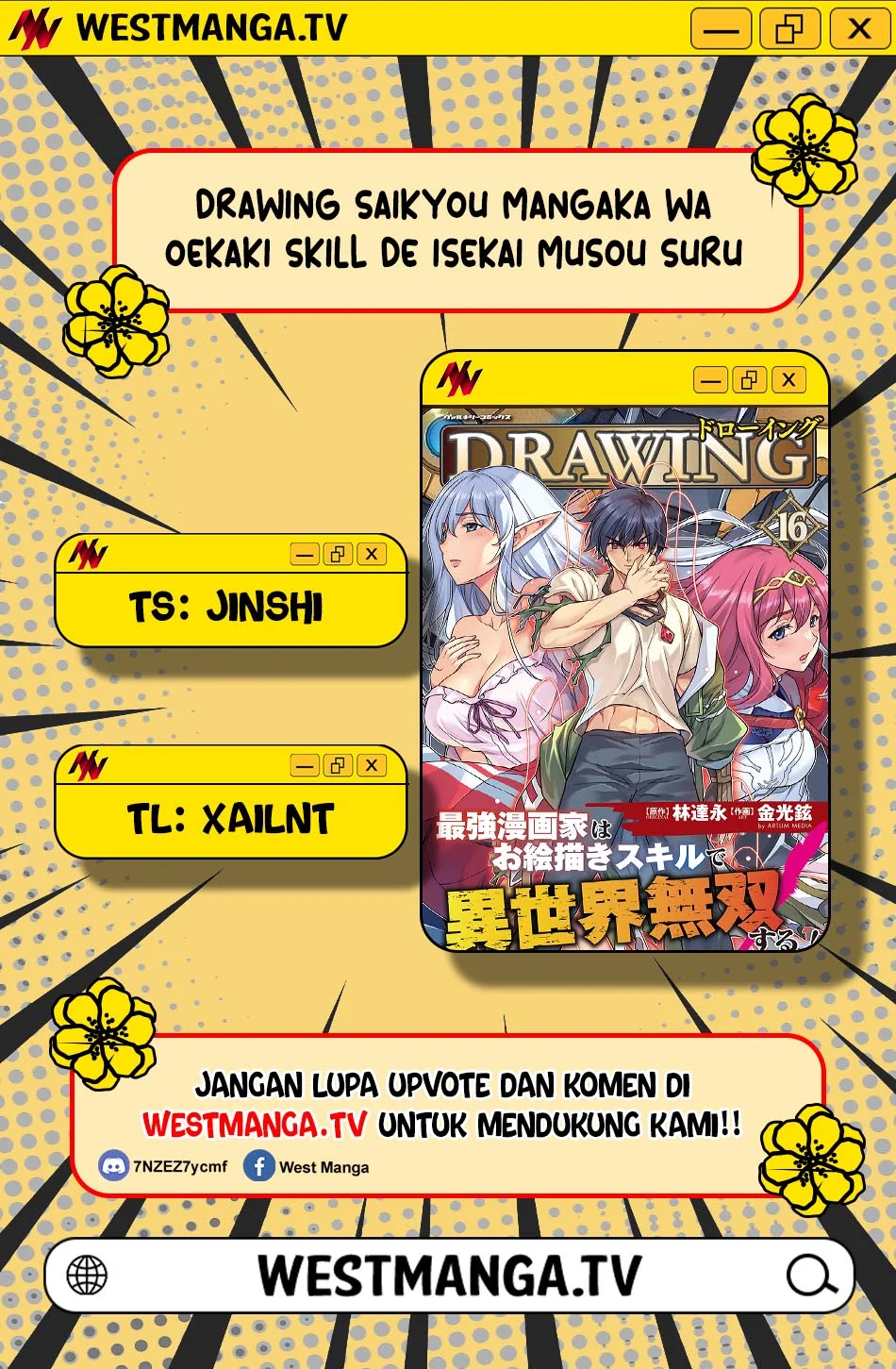 Drawing: Saikyou Mangaka wa Oekaki Skill de Isekai Musou Suru! Chapter 183 Gambar 3