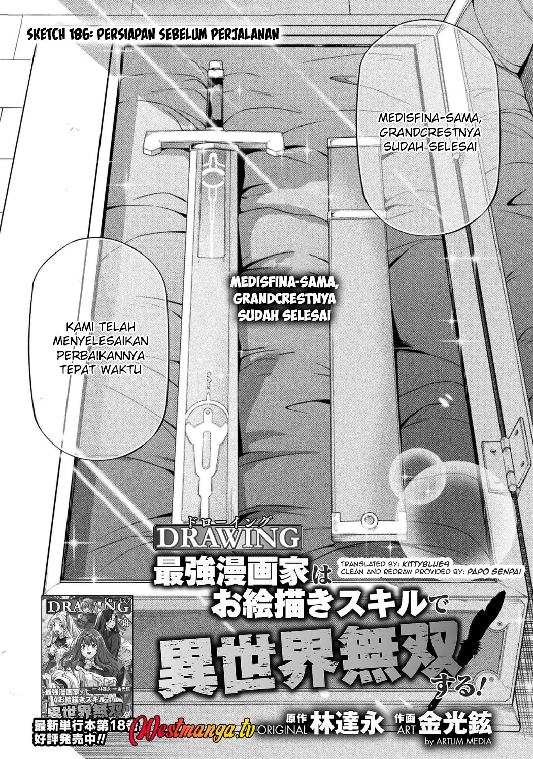 Manga Drawing: Saikyou Mangaka wa Oekaki Skill de Isekai Musou Suru! Chapter 186 gambar 2