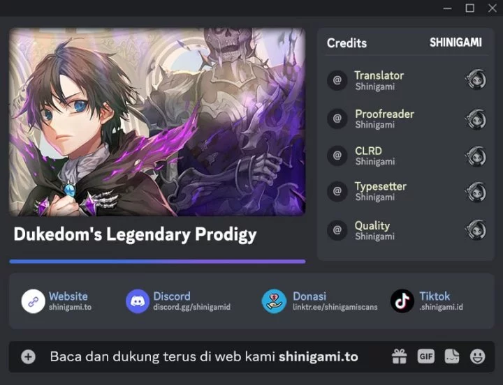 Baca Komik Dukedom’s Legendary Prodigy Chapter 1 Gambar 1