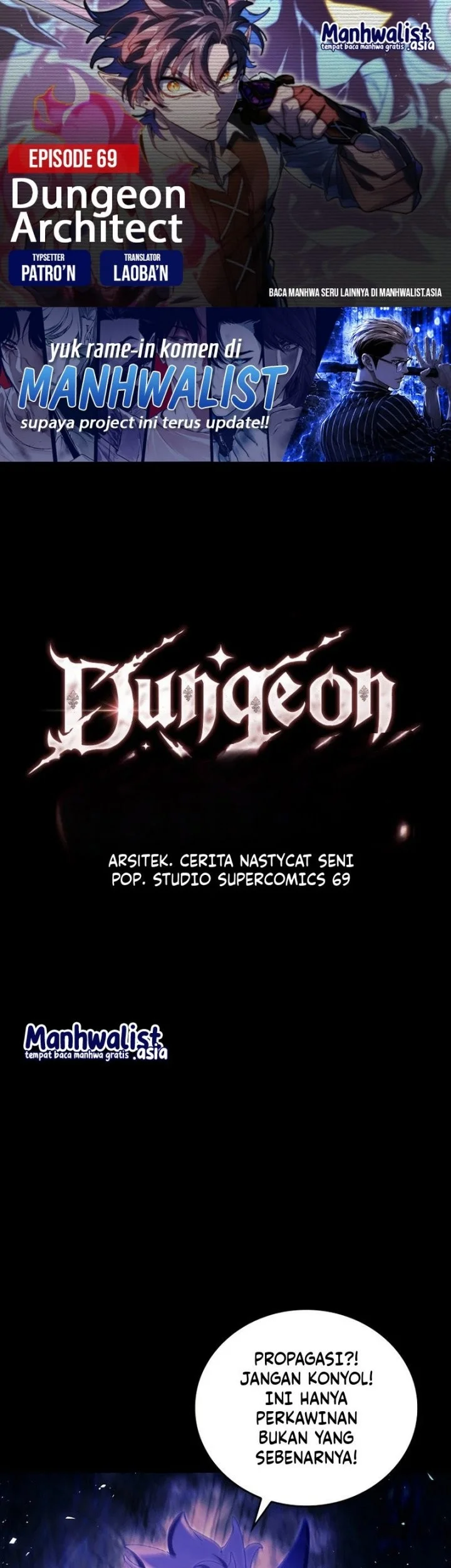 Komik Dungeon Architect Chapter 69 gambar 1