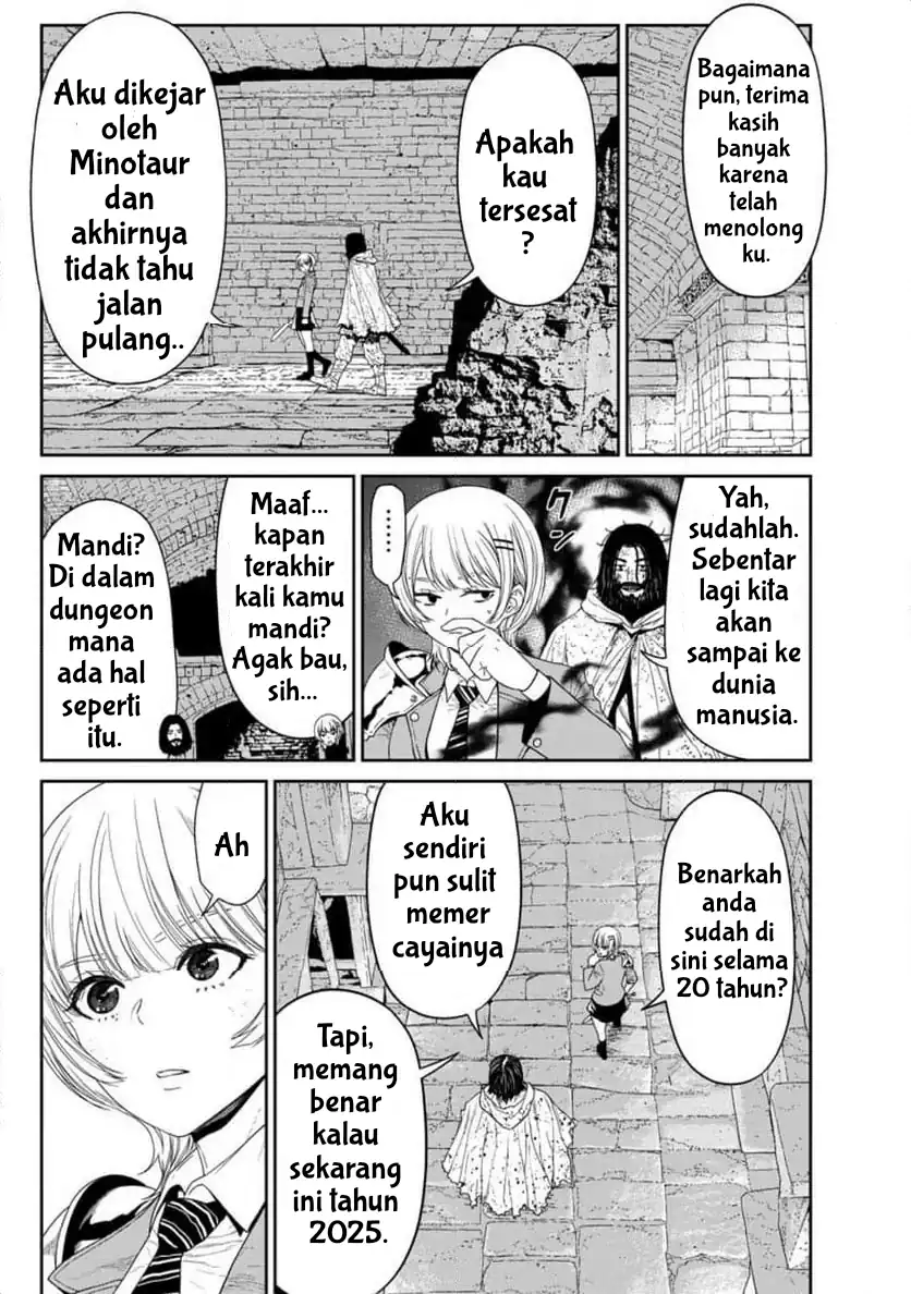 Dungeon de Tatakaitsuzukete 20-nen no Doutei Yuusha, Chijou ni Modottara Danjoubi 1:1000 no Sekai Datta Chapter 1 Gambar 21