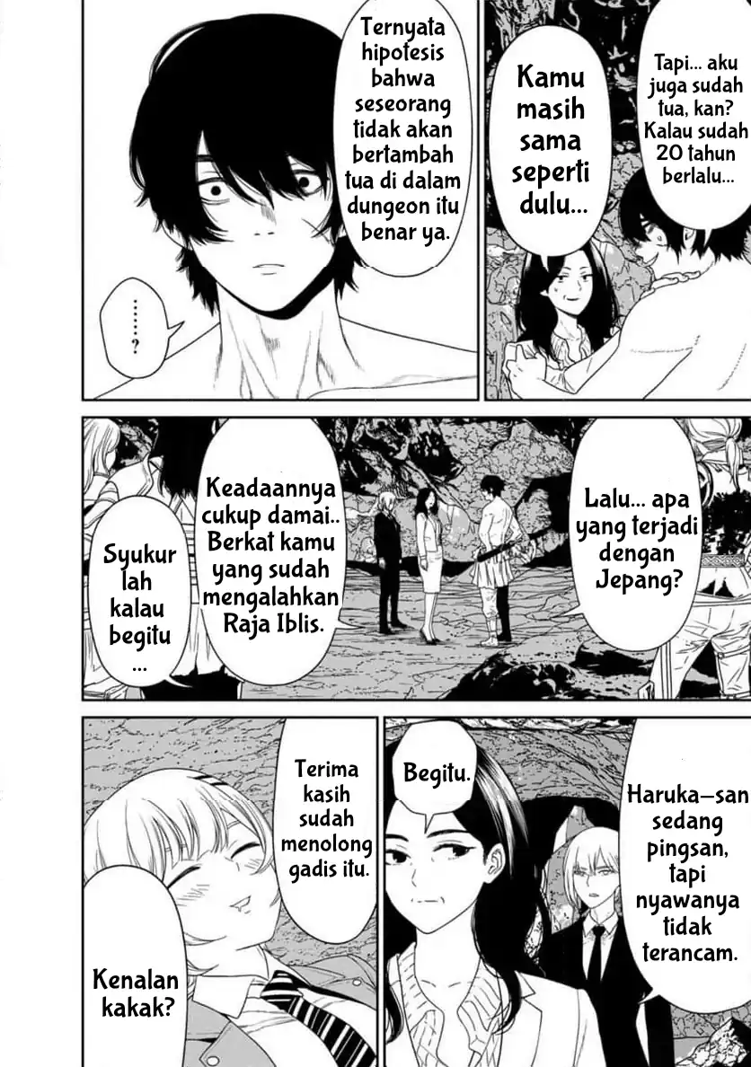 Dungeon de Tatakaitsuzukete 20-nen no Doutei Yuusha, Chijou ni Modottara Danjoubi 1:1000 no Sekai Datta Chapter 1 Gambar 43