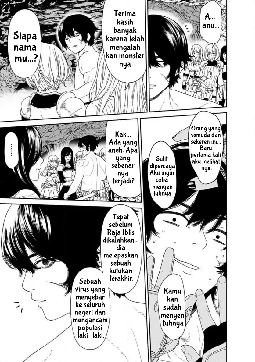 Dungeon de Tatakaitsuzukete 20-nen no Doutei Yuusha, Chijou ni Modottara Danjoubi 1:1000 no Sekai Datta Chapter 1 Gambar 44