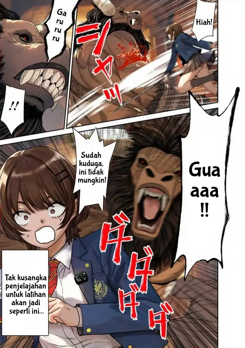 Dungeon de Tatakaitsuzukete 20-nen no Doutei Yuusha, Chijou ni Modottara Danjoubi 1:1000 no Sekai Datta Chapter 1 Gambar 5