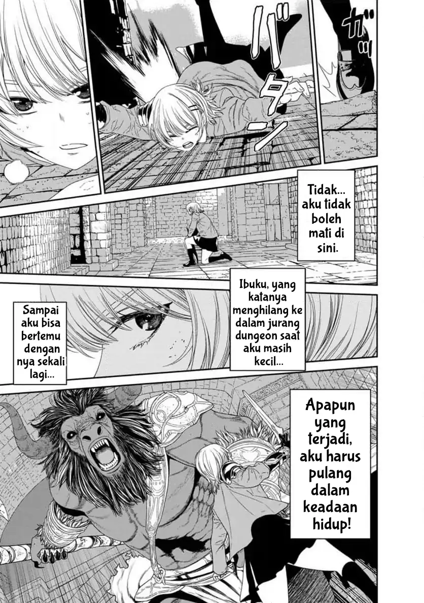 Dungeon de Tatakaitsuzukete 20-nen no Doutei Yuusha, Chijou ni Modottara Danjoubi 1:1000 no Sekai Datta Chapter 1 Gambar 7