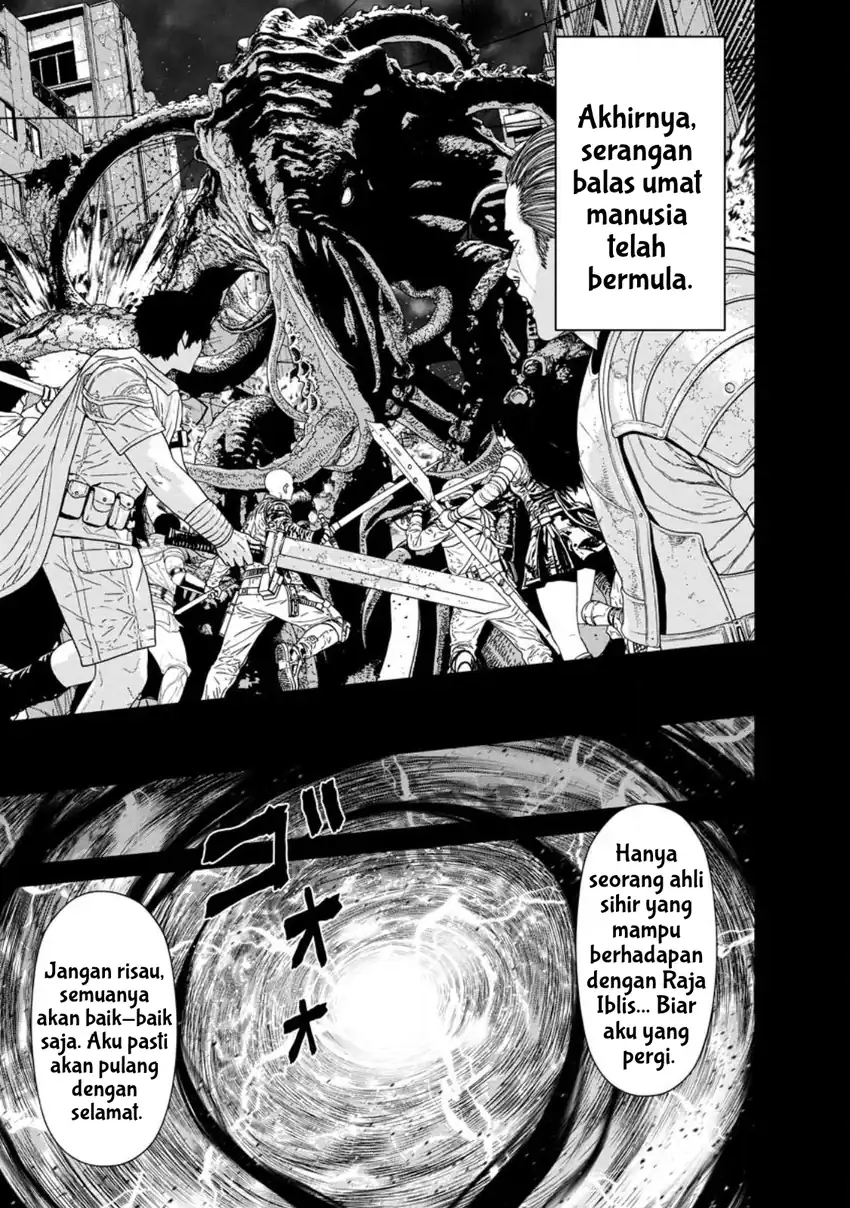 Dungeon de Tatakaitsuzukete 20-nen no Doutei Yuusha, Chijou ni Modottara Danjoubi 1:1000 no Sekai Datta Chapter 2 Gambar 11