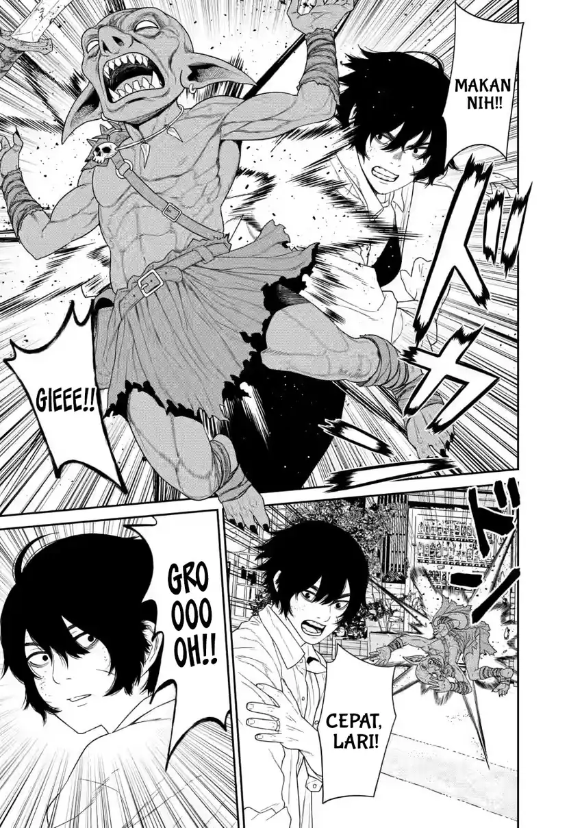 Dungeon de Tatakaitsuzukete 20-nen no Doutei Yuusha, Chijou ni Modottara Danjoubi 1:1000 no Sekai Datta Chapter 3.2 Gambar 14