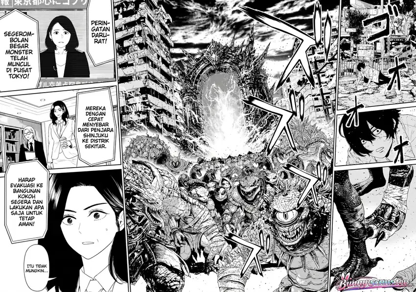 Dungeon de Tatakaitsuzukete 20-nen no Doutei Yuusha, Chijou ni Modottara Danjoubi 1:1000 no Sekai Datta Chapter 4.1 Gambar 12